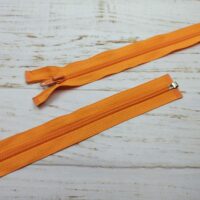 Молния разъемная, витая, Т5, 65см, нейлон, 0970 оранж