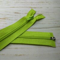 Молния разъемная, витая, Т5, 70см, нейлон, 3819 лимонный