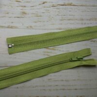 Молния разъемная, витая, Т5, 70см, нейлон, 3364 фисташка