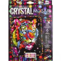CRYSTAL MOSAIC Набір Мозаїка із кристалів Тигр DT