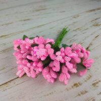 Добавка Тичинка сложная 11см 022 ярко-розовый 0031