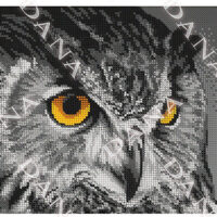 ДАНА-2210 Взгляд совы, схема под бисер