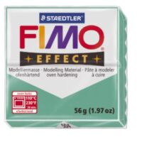 Полимерная глина Fimo Effect 504 прозрачный зеленый 56г