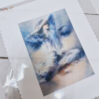 Принт для вишивки "Очі" WH-128 А6 9*13см