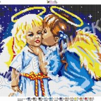 Фея Вышивки ВП-126 Поцелуй ангела, схема под бисер