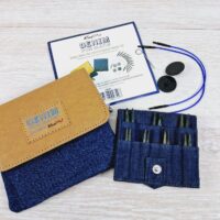 20645 KnitPro Набір укорочених роз'ємних спиць Indigo