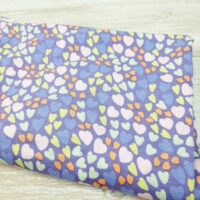 Ткань хлопок Турция 1,2м сердечки ассорти