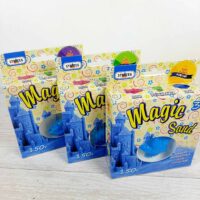 Песок Magic sand голубого цвета с ароматом черники 150г
