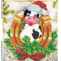 Фея Вышивки НГ-198 Приношу удачу и деньги, схема под бисер