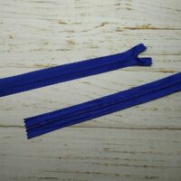 Молния потайная неразъемная, витая, Т3, 50см, нейлон, 0797 ультрамарин