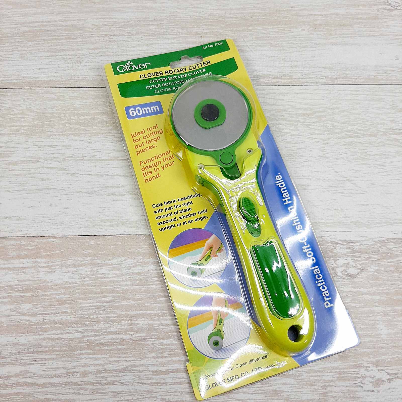 Нож раскройный 7502 60мм Clover