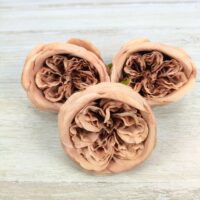 Квітка троянди "Остіна" 10см пурпурна 32112-6