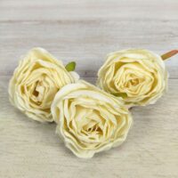 Квітка троянди "Піксі" 7,5см біла 32121-4