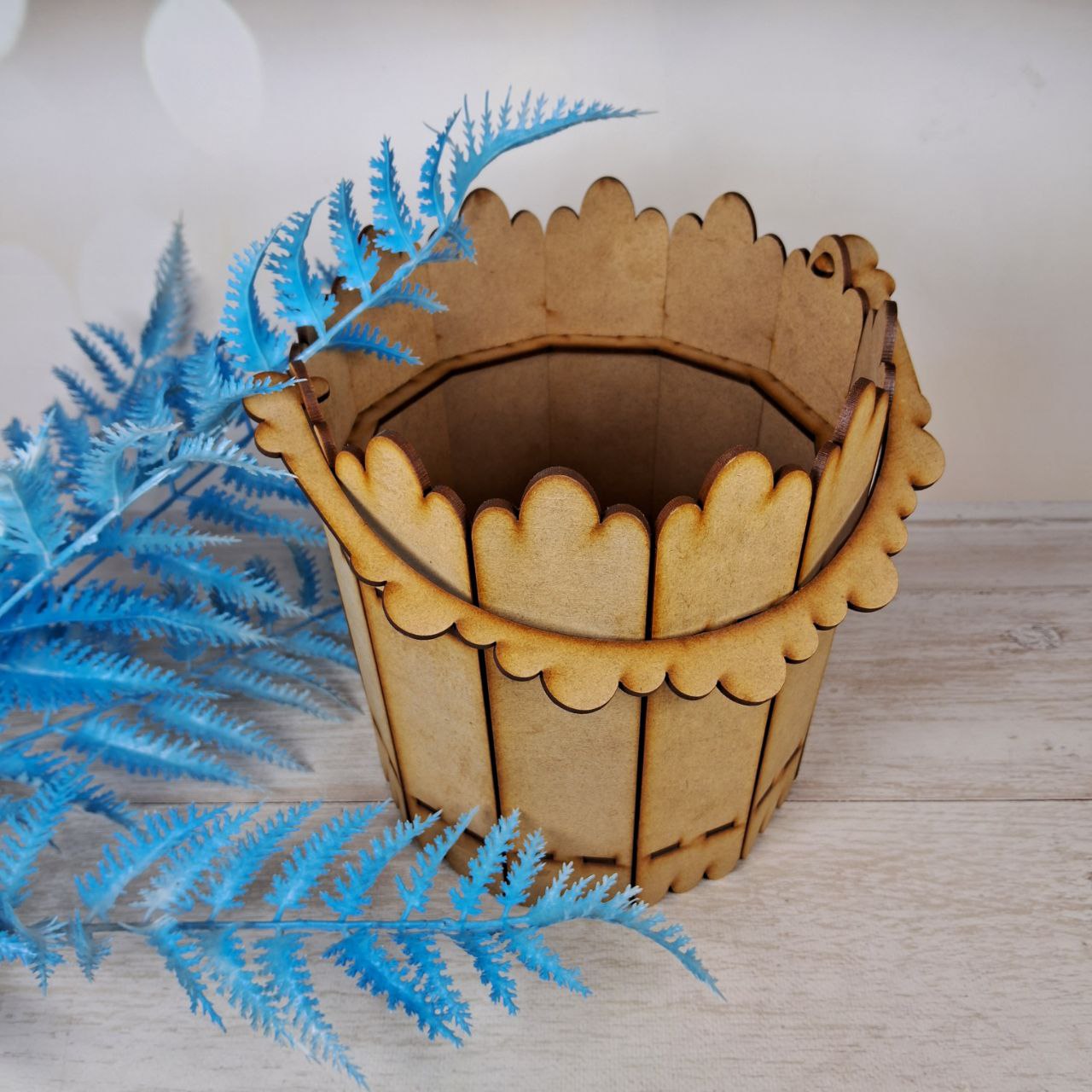 ПА-В-0024 Кошик-відерце високе 18*20см