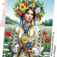Бісер Арт Схема для вишивки бісером або нитками Україночка В593