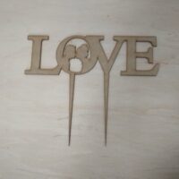 ПА-Т-444 Топпер Love, поцелуй 21*24*0,3см