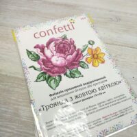 Флізелін водорозчинний К363 Букет троянд 20*30см