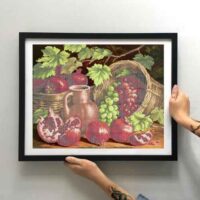 Золотая подкова ЗПН-035 Гранаты, схема под бисер