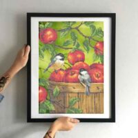 Золотая подкова ЗПН-033 Спелые яблоки, схема под бисер