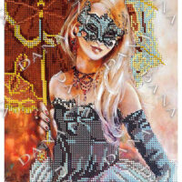 ДАНА-2261 Мисс загадочность, схема под бисер