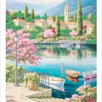 Золотая подкова ЗПП-006 Тихая пристань, схема под бисер