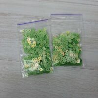 Пайетки Индия 4мм ALS996A фисташковый 5г