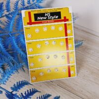 Кнопка пришивна 8мм пластик біла 1шт 2002