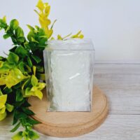 Свічка парафінова Троянда біла 8,3*5,5*5,5см 18-7