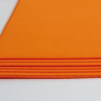 Фоамиран китайский 2мм 20*30см оранжевый 570445