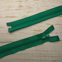 Молния разъемная, витая, Т5, 65см, нейлон, 3847 изумруд