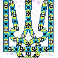 Флізелін водорозчинний К369 Тризубі 20*30см