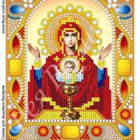 Фея Вышивки НК-10 Неупиваемая чаша, схема под бисер со стразами