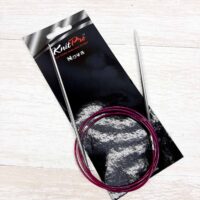 10352 KnitPro Nova Спиці кругові укорочені d3,75мм 40см