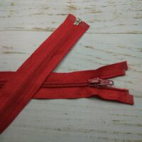 Молния разъемная, витая, Т5, 60см, нейлон, 0666 красный