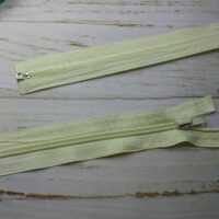 Молния разъемная, витая, Т5, 70см, нейлон, 0746 молочный