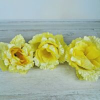 Квітка Троянди бутон гігант 100мм крем F25