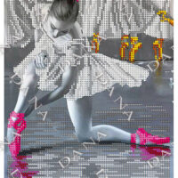 ДАНА-2266 Балетная школа, схема под бисер