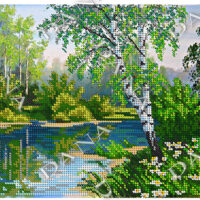 ДАНА-2267 Белые березы, схема под бисер