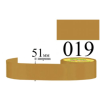 Стрічка атласна 51мм 33м 019 Коричневий світлий 30040