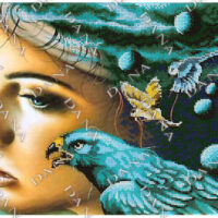 ДАНА-3228 Фентези, схема под бисер