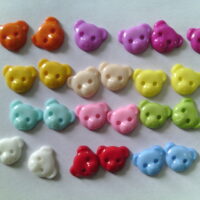 Пуговицы Турция Мишки 10мм