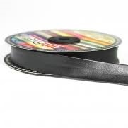 Косая бейка из кожзама 30мм коричневая (рулочка) 26651