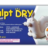 Масса для моделирования белая самозастывающая 250г ''Sculpt Dry'' MUNGYO