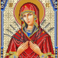 ЮМА 485 А Б. Семистрельная, схема под бисер