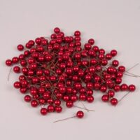 Жемчужинка на палочке 16мм бордо 7590