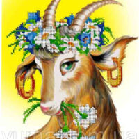 ЮМА 461 Козочка, схема под бисер