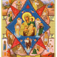 ЮМА 427 Неопалимая Купина, схема под бисер