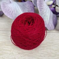 Акрил для вышивання 10г/150м 2695 бордо яскраве