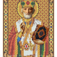 ЮМА 4303 Николай Чудотворец, схема под бисер