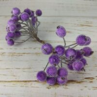 Ягода в цукрі 12см фіолет пучок